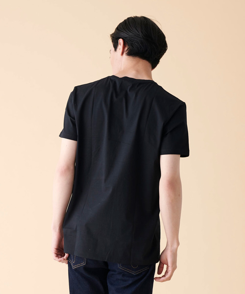 Calvin Klein Jeans(カルヴァンクラインジーンズ)の「スリム T シャツ(Tシャツ/カットソー・メンズ・ホワイト/ブラック/ネイビー・S/M/L/XL)」の8枚目の写真