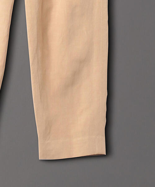 ＜6(ROKU)＞TUCK SHORT PANTS ベージュ　38 6(ROKU) ロク 18SS TUCK PANTS タックパンツ 36 ベージュ