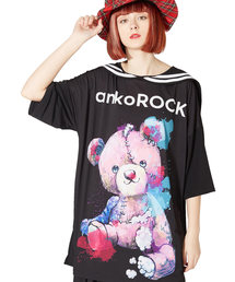 ロゴテディベアラインセーラーＴシャツ -メガビッグ-