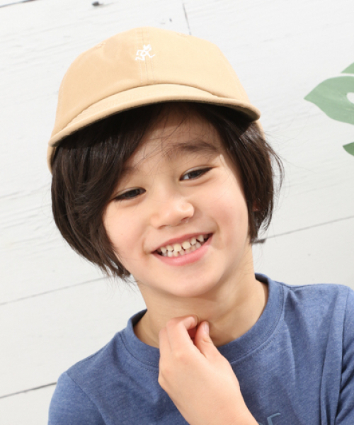 Gramicci（グラミチ）の「[KIDS]【GRAMICCI(グラミチ)】UMIPIRE CAP（キャップ・キッズ・ブラック/ベージュ/ネイビー・0）」の5枚目の写真