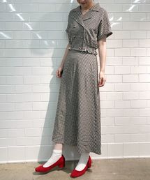 one after another NICE CLAUP | 【WEBSTORE限定】開襟セットアップ(ワンピース)