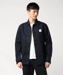 コットンピケ カバーオール ネイビー Lサイズ カバーオール（ブルー・ネイビー/青色系）ファッション通販
