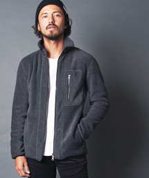FLEECE STAND ZIP BLOUSON:フリース スタンドジップ ブルゾン