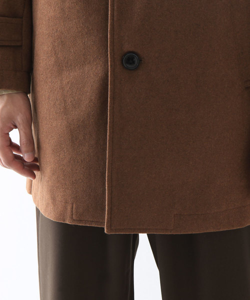 ZIP FIVE(ジップファイブ)の「【ZIP FIVE】メルトンステンカラーコート(ステンカラーコート・メンズ・ブラック/ブラウン/グレー系その他/ベージュ系その他・MEDIUM/LARGE/X-LARGE)」の16枚目の写真