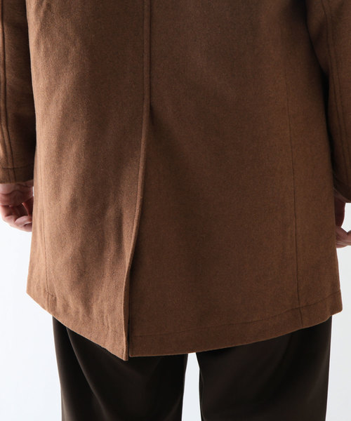 ZIP FIVE(ジップファイブ)の「【ZIP FIVE】メルトンステンカラーコート(ステンカラーコート・メンズ・ブラック/ブラウン/グレー系その他/ベージュ系その他・MEDIUM/LARGE/X-LARGE)」の17枚目の写真