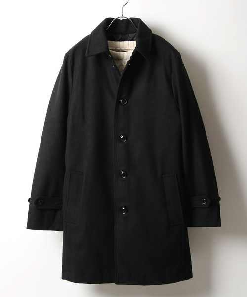 ZIP FIVE(ジップファイブ)の「【ZIP FIVE】メルトンステンカラーコート(ステンカラーコート・メンズ・ブラック/ブラウン/グレー系その他/ベージュ系その他・MEDIUM/LARGE/X-LARGE)」の19枚目の写真