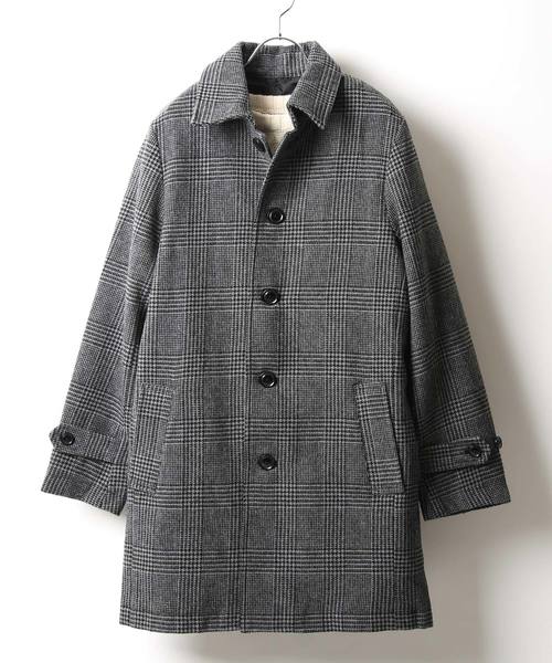 ZIP FIVE(ジップファイブ)の「【ZIP FIVE】メルトンステンカラーコート(ステンカラーコート・メンズ・ブラック/ブラウン/グレー系その他/ベージュ系その他・MEDIUM/LARGE/X-LARGE)」の20枚目の写真