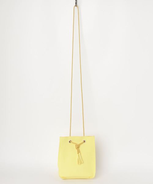 MAISON mou（メゾンムー）の「【amplee/アンプル】purse bag（ショルダーバッグ・レディース・ブラック/ネイビー/ピンク/イエロー/グリーン系その他・FREE）」の5枚目の写真