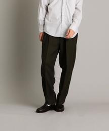 Steven Alan | ＜Steven Alan＞ SHET TWEED 2PLEATED SLACKS-BOLD/パンツ(その他パンツ)