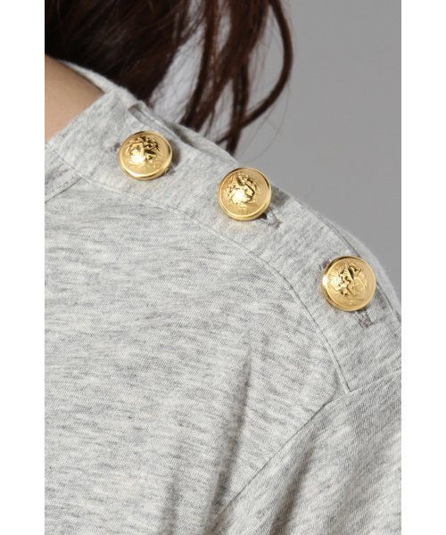 EDIT. FOR LULU（エディットフォールル）の「◆ミリタリーTEE（Tシャツ/カットソー・レディース・グレー/ホワイト/カーキ・FREE）」の10枚目の写真