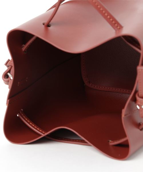 YAHKI（ヤーキ）の「YAHKI (ヤーキ) 巾着SHOULDER YH-282（ショルダーバッグ・レディース・ブラック/ブラウン・FREE）」の5枚目の写真