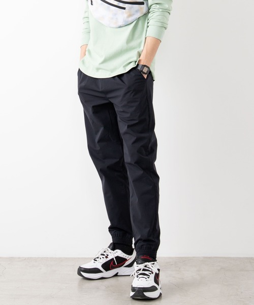 WEGO（ウィゴー）の「WEGO/【セットアップ対応商品】テックタフタジョガーパンツ（スラックス・メンズ・ブラック/ネイビー/カーキ・MEDIUM/LARGE）」の2枚目の写真