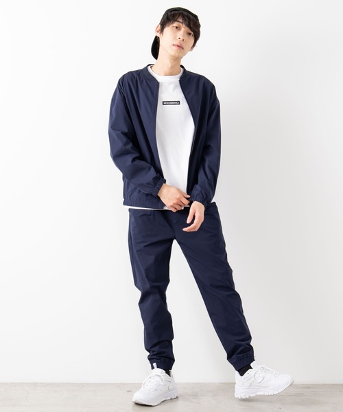 WEGO（ウィゴー）の「WEGO/【セットアップ対応商品】テックタフタジョガーパンツ（スラックス・メンズ・ブラック/ネイビー/カーキ・MEDIUM/LARGE）」の12枚目の写真