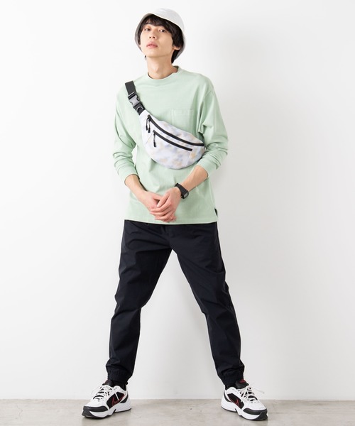 WEGO（ウィゴー）の「WEGO/【セットアップ対応商品】テックタフタジョガーパンツ（スラックス・メンズ・ブラック/ネイビー/カーキ・MEDIUM/LARGE）」の10枚目の写真