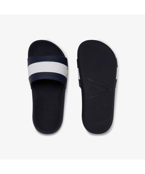 LACOSTE（ラコステ）の「レディース CROCO SLIDE 120 3 US（スニーカー・レディース・ネイビー/ホワイト・23.5cm/25.0cm/22.5cm/24.0cm）」の6枚目の写真