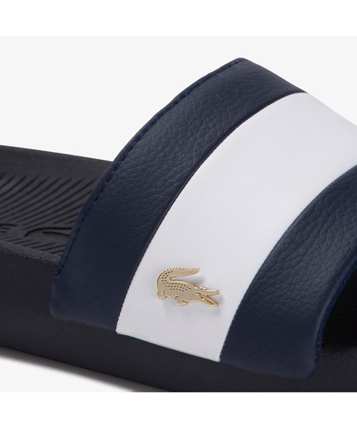 LACOSTE（ラコステ）の「レディース CROCO SLIDE 120 3 US（スニーカー・レディース・ネイビー/ホワイト・23.5cm/25.0cm/22.5cm/24.0cm）」の8枚目の写真