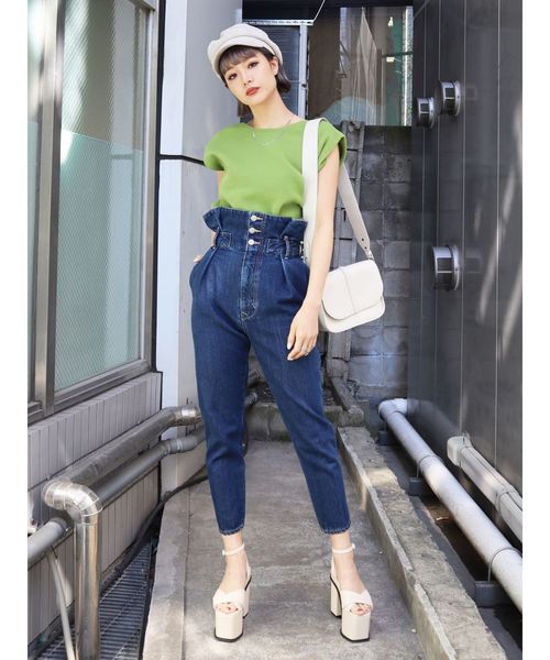 EMODA（エモダ）の「マリンキャップ（キャスケット・レディース・ブラック/ホワイト・FREE）」の12枚目の写真