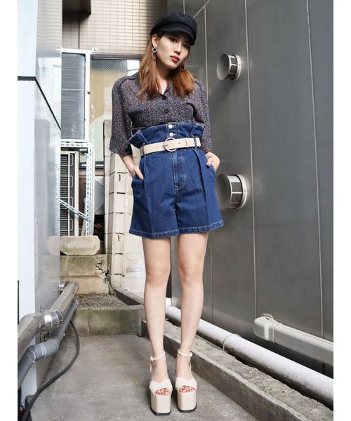 EMODA（エモダ）の「マリンキャップ（キャスケット・レディース・ブラック/ホワイト・FREE）」の3枚目の写真