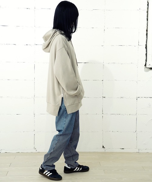 COOKMAN(クックマン)の「Cookman クックマン シェフパンツ ヒッコリー 《セットアップ対応商品》(その他パンツ・メンズ・ネイビー・MEDIUM/LARGE)」の12枚目の写真