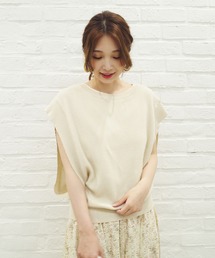 DouDou | 畦ニットベスト(ニット/セーター)