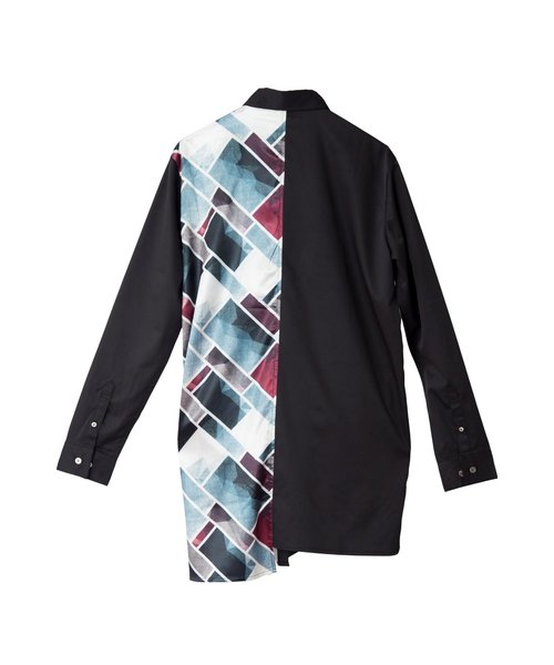 NO ID. バイアスチェンジングロングシャツ NO ID. バイアスチェンジングロングシャツ NO ID. バイアス