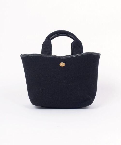 BONFANTI(ボンファンティ)の「BONFANTI:フェルトトート◇(トートバッグ・レディース・ブラック/ナチュラル/マスタード・ONE SIZE)」の13枚目の写真