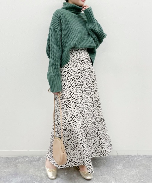 EPIMI E'PIMMY（エピミエピミー）の「【再入荷なし】小花柄アソートフレアスカート（スカート・レディース・オフホワイト/ブラック/グリーン・MEDIUM）」の21枚目の写真