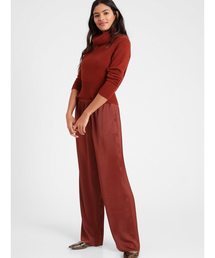 Banana Republic（バナナリパブリック）の「ワイドレッグ サテン プルオンパンツ（その他パンツ）」