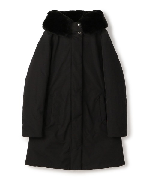 Woolrich Maple Coat ラビットファーフードロングダウンコート ダウンジャケット コート Woolrich ウールリッチ のファッション通販 Zozotown
