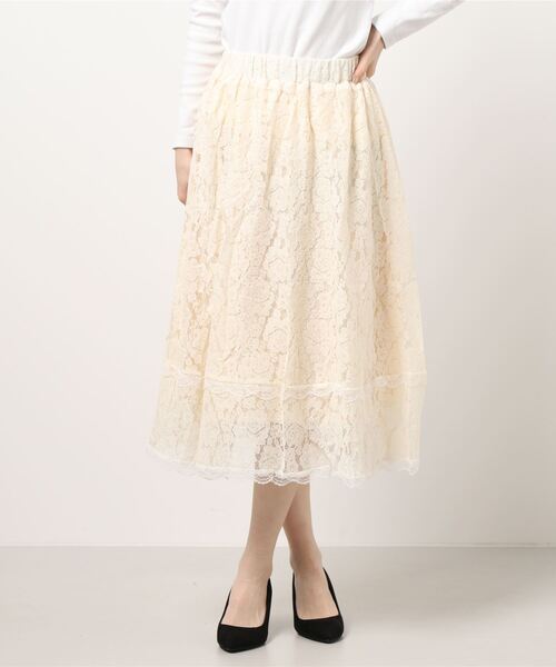 Clice de Paris（クリシェドゥパリス）の「K/花柄レースSK