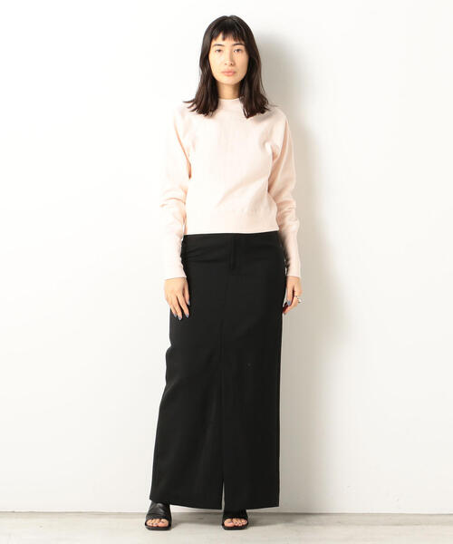 EDITION（エディション）の「COTTON NEP JERSEY コットンネッププルオーバー（スウェット・レディース・ホワイト/ピンク・FREE）」の6枚目の写真