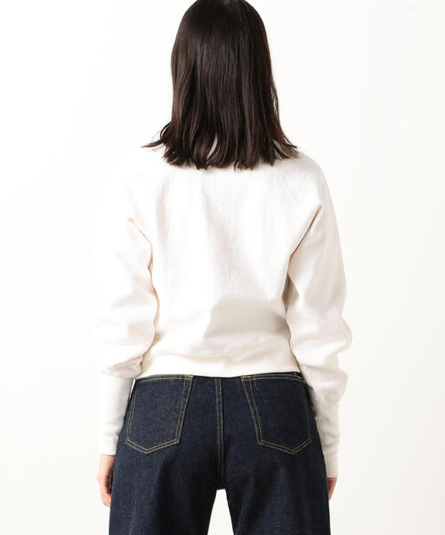 EDITION（エディション）の「COTTON NEP JERSEY コットンネッププルオーバー（スウェット・レディース・ホワイト/ピンク・FREE）」の10枚目の写真