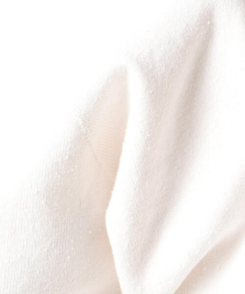 EDITION（エディション）の「COTTON NEP JERSEY コットンネッププルオーバー（スウェット・レディース・ホワイト/ピンク・FREE）」の13枚目の写真
