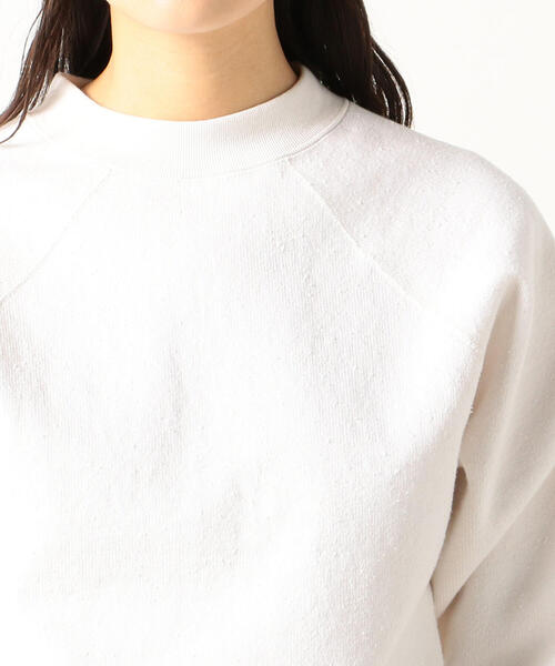 EDITION（エディション）の「COTTON NEP JERSEY コットンネッププルオーバー（スウェット・レディース・ホワイト/ピンク・FREE）」の12枚目の写真