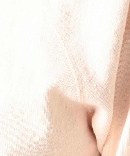 EDITION（エディション）の「COTTON NEP JERSEY コットンネッププルオーバー（スウェット・レディース・ホワイト/ピンク・FREE）」の15枚目の写真