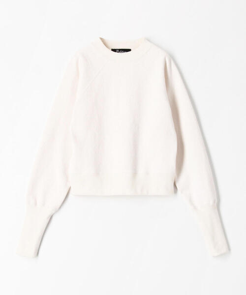 EDITION（エディション）の「COTTON NEP JERSEY コットンネッププルオーバー（スウェット・レディース・ホワイト/ピンク・FREE）」の5枚目の写真