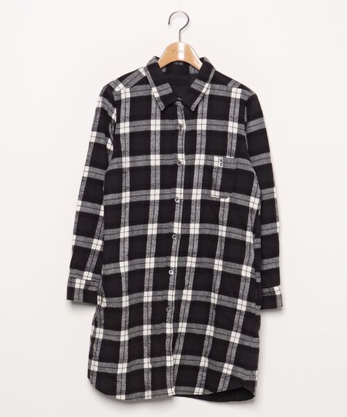 ブランド古着 チェック柄シャツワンピース シャツワンピース Jeanasis ジーナシス のファッション通販 Zozoused