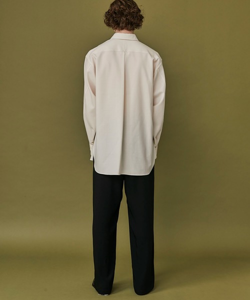 STUDIOUS（ステュディオス）の「【marka/MARKAWARE】EX.COMFORT FIT SHIRT（シャツ/ブラウス・メンズ・アイボリー・1/2）」の7枚目の写真