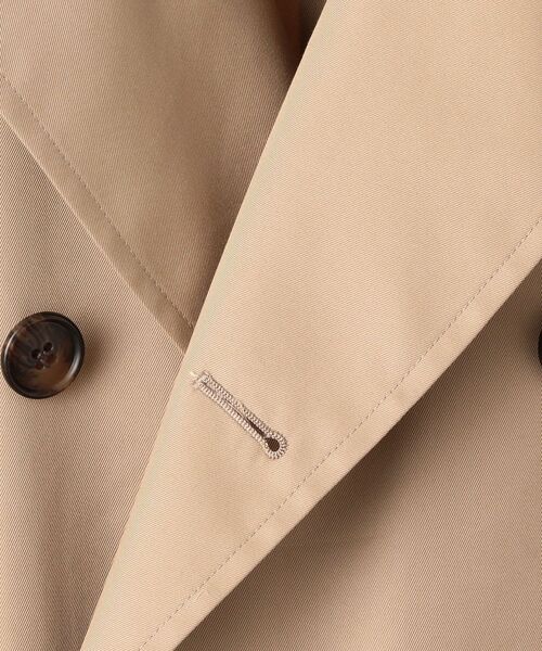 SHIPS（シップス）の「【WEB限定】SHIPS: 耐久撥水 コットン トレンチコート（トレンチコート・メンズ・ベージュ/ブラック/オリーブ・LARGE/MEDIUM/SMALL/X-LARGE）」の19枚目の写真