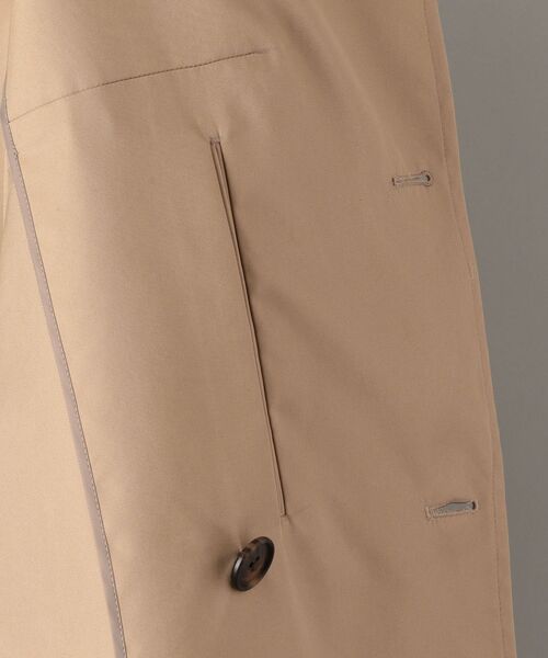 SHIPS（シップス）の「【WEB限定】SHIPS: 耐久撥水 コットン トレンチコート（トレンチコート・メンズ・ベージュ/ブラック/オリーブ・LARGE/MEDIUM/SMALL/X-LARGE）」の22枚目の写真