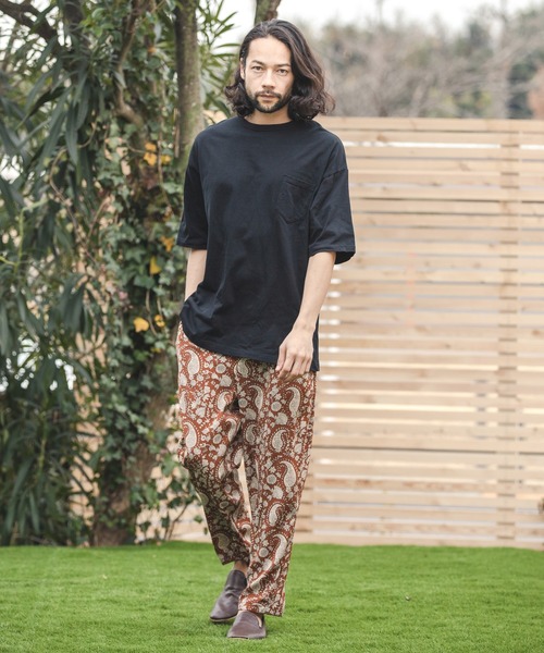 CAMBIO ペイズリー柄 サルエルパンツ S CAMBIO ペイズリー柄 サルエルパンツ S CAMBIO(カンビオ)】ペイズリー