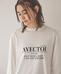 abahouse mavie | 【店舗限定販売】ロゴロングTシャツ(Tシャツ/カットソー)
