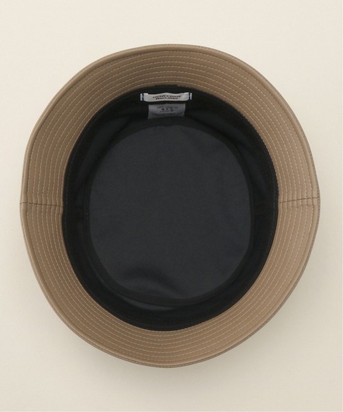 JOURNAL STANDARD relume（ジャーナルスタンダード　レリューム）の「【AGREEMENT×JOURNAL STANDARD relume】ECO LEATHER BUCKET HAT（ハット・メンズ・ブラック/ベージュ・FREE）」の7枚目の写真