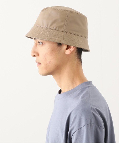 JOURNAL STANDARD relume（ジャーナルスタンダード　レリューム）の「【AGREEMENT×JOURNAL STANDARD relume】ECO LEATHER BUCKET HAT（ハット・メンズ・ブラック/ベージュ・FREE）」の12枚目の写真