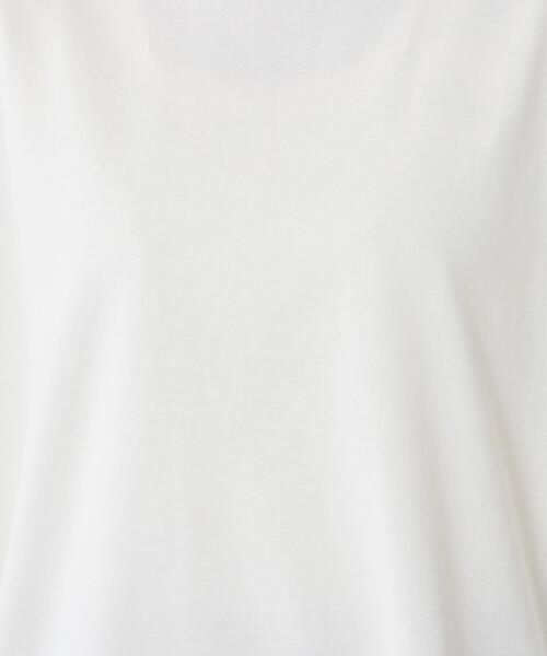 coen（コーエン）の「【WEB限定復刻】シャツテール裾ラウンドチュニックカットソー#（Tシャツ/カットソー・レディース・オフホワイト/オリーブ/ブラック/ベージュ・FREE）」の11枚目の写真