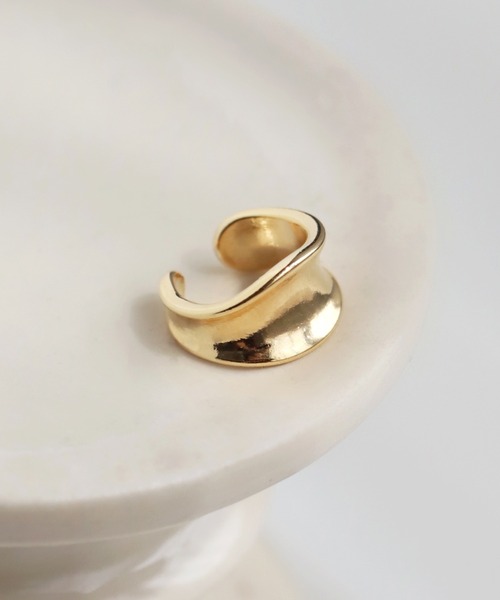 ANEMONE（アネモネ）の「カールラインのメタルイヤーカフ（イヤーカフ・レディース・シルバー/ゴールド・FREE）」の2枚目の写真