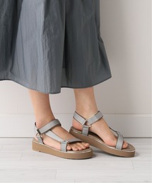 GRISE アツゾココンビストラップサンダル◆