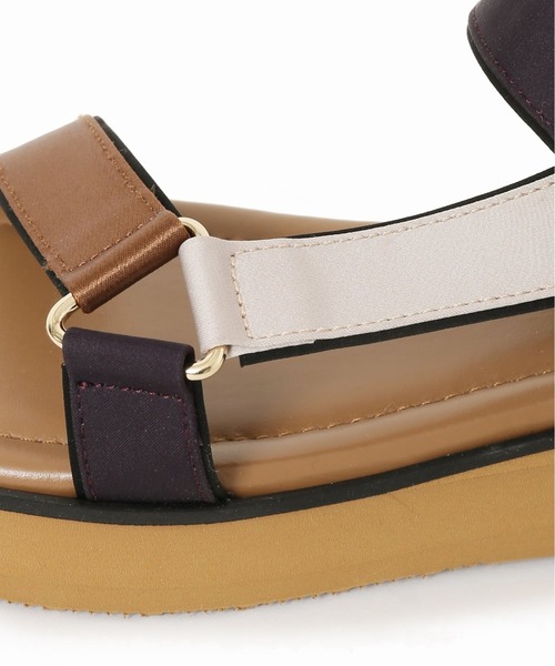 LE TALON（ルタロン）の「GRISE アツゾココンビストラップサンダル◆（サンダル・レディース・ブルー系その他/キャメル・SMALL/LARGE/MEDIUM/X-LARGE/X-SMALL）」の19枚目の写真