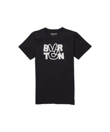 BURTON | KIDS オーガニックコットン 半袖 グラフィック ロゴ Tシャツ(Tシャツ/カットソー)