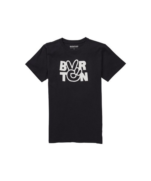 BURTON（バートン）の「KIDS オーガニックコットン 半袖 グラフィック ロゴ Tシャツ（Tシャツ/カットソー・キッズ・ブラック/オレンジ・L/M/XS/S）」の2枚目の写真